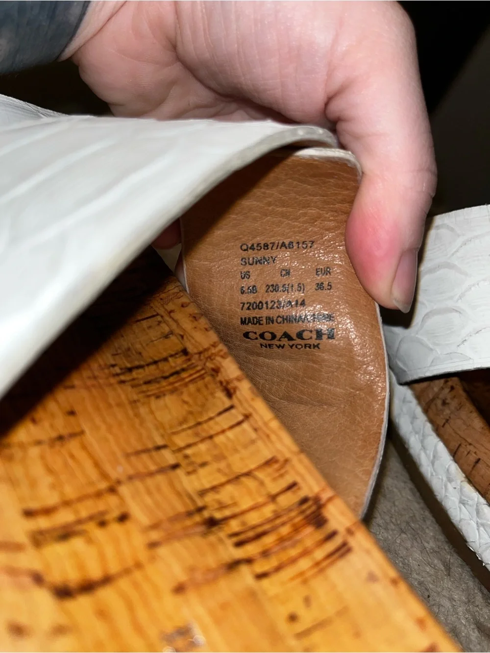 Coach natural support straps